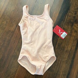 Capezio ballet pink tank leotard TB142C, size: girls small